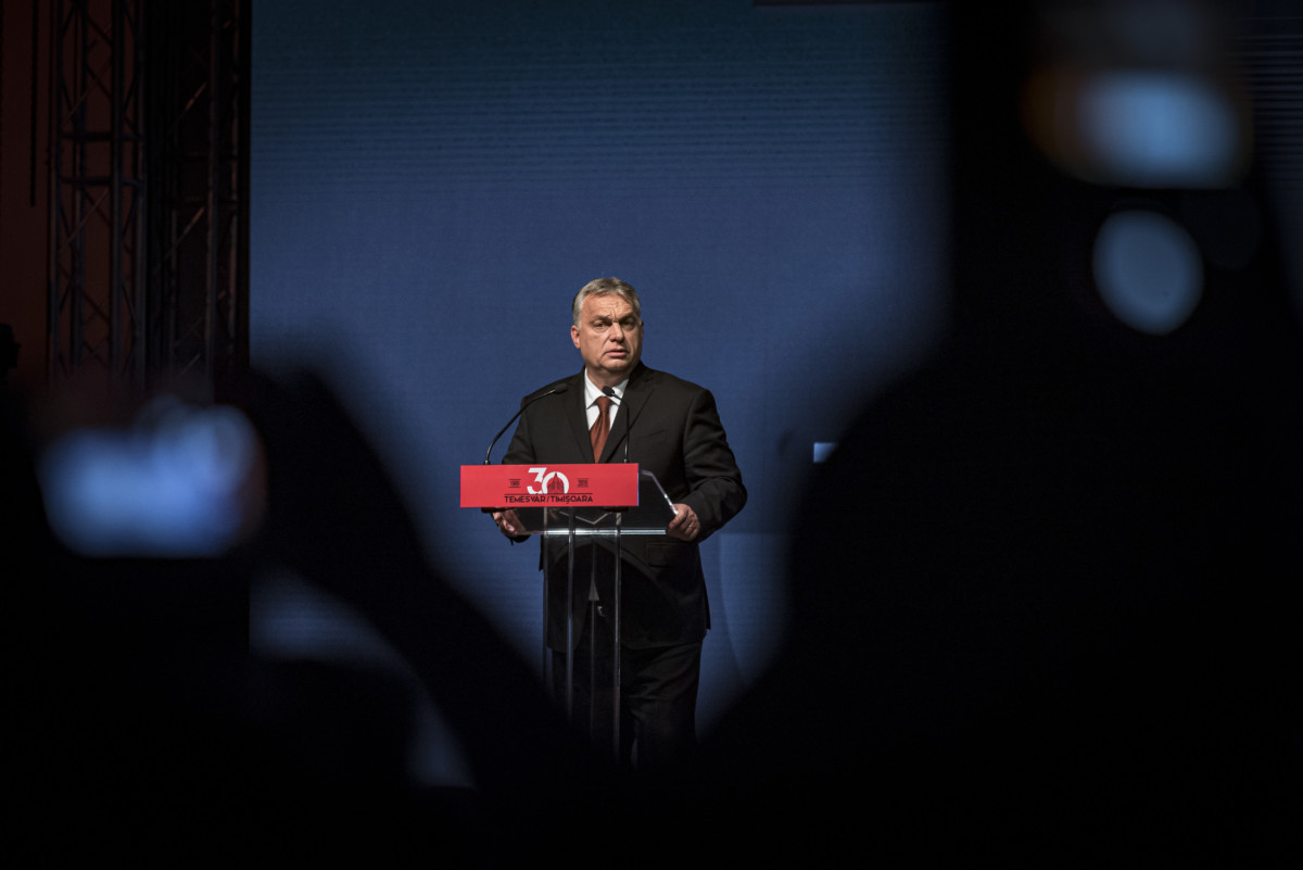 Orbán Viktor Temesváron
